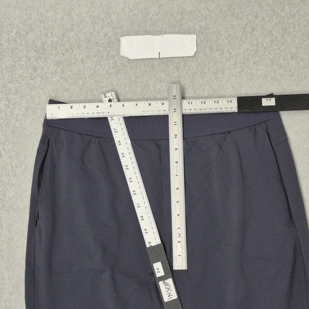PUBLIC REC Men Activewear Pants 38/28 Dark Gray Jogger Zipper Slim 28
